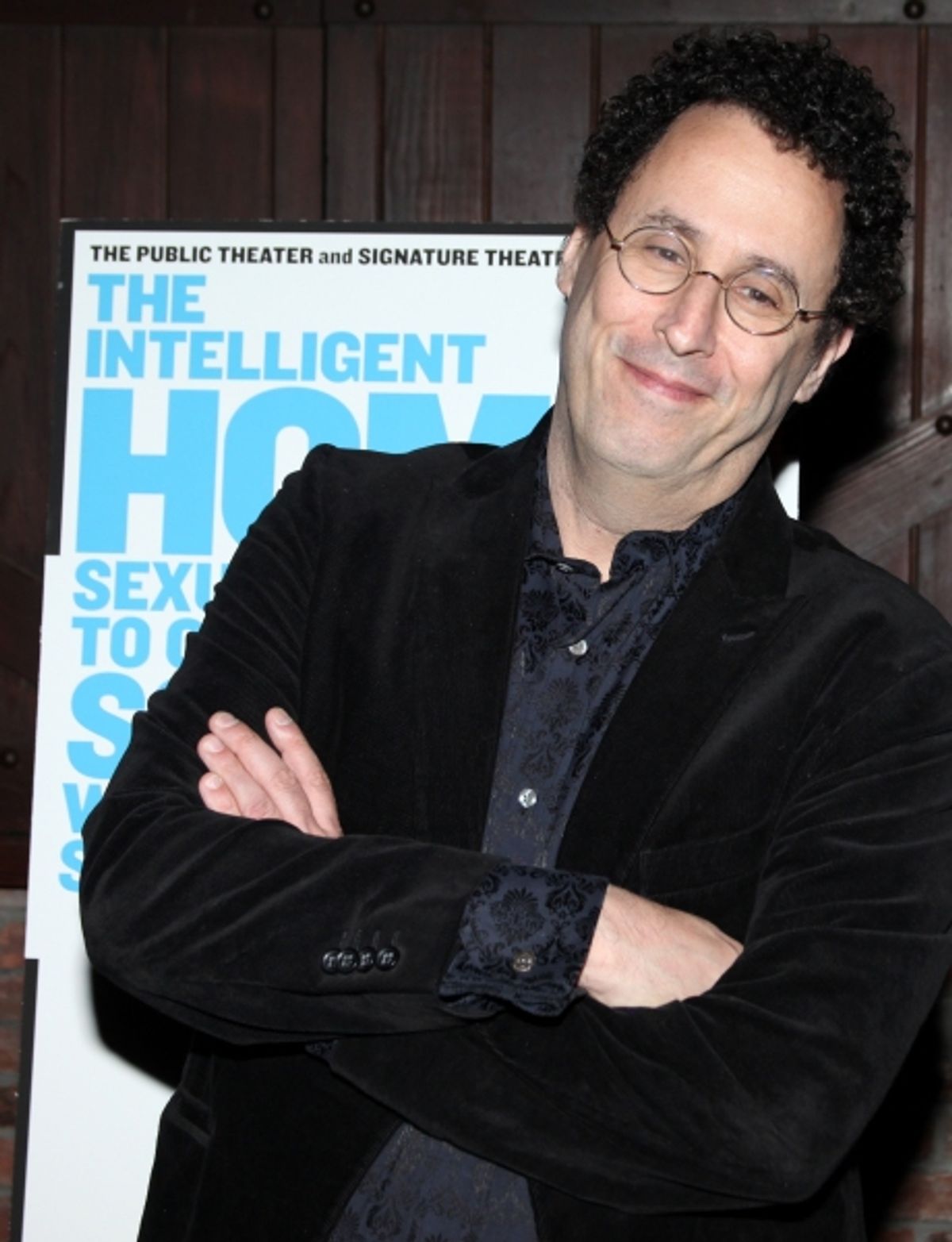 Tony Kushner attending 'The Intelligent Homosexual's Guide' Opening Night After Party in New York City.  at 