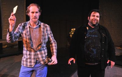 Michael Broadhurst and Jonathan Marballi Photo