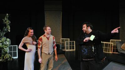 Leah Reddy, Steve Mazzoccone, and Jonathan Marballi Photo