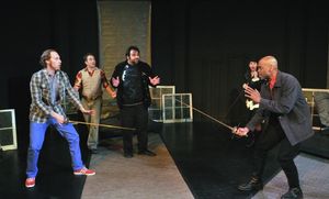 Michael Broadhurst, Steve Mazzoccone, Jonathan Marballi, Jane Cortney, and Mark Sage  Photo