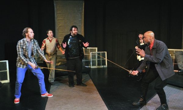 Michael Broadhurst, Steve Mazzoccone, Jonathan Marballi, Jane Cortney, and Mark Sage  Photo