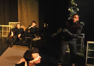 Lenny Ciotti, then L to R: Peter Forde, Monty Nummi, and Eric DySart Photo