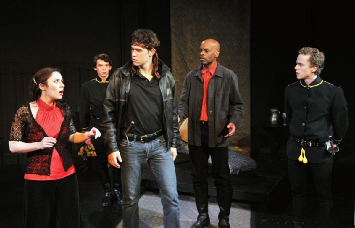 Amy Frances Quint, Monty Nummi, Mark Sage Hamilton, and Peter Forde at 