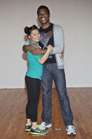 Katie Boren and Max Kumangai @ BroadwayWorld Katie Boren and Max Kumangai Photo