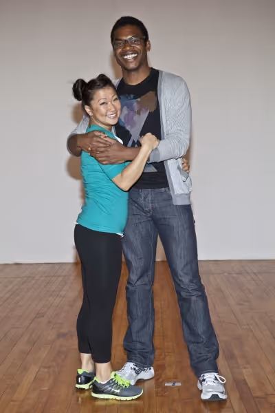 Katie Boren and Max Kumangai Photo