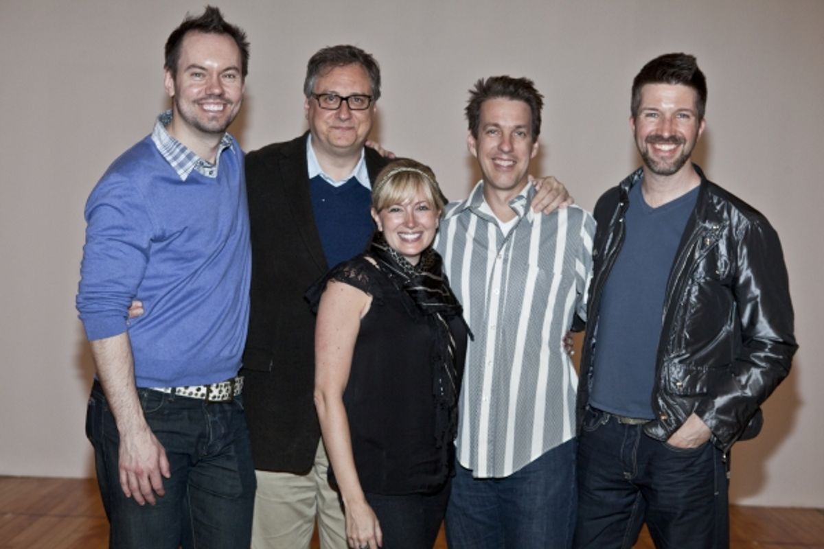 Dan Knechtges, Douglas Carter Bean, Jessica Hartman, Lewis Flinn and Bradley Simmons at 