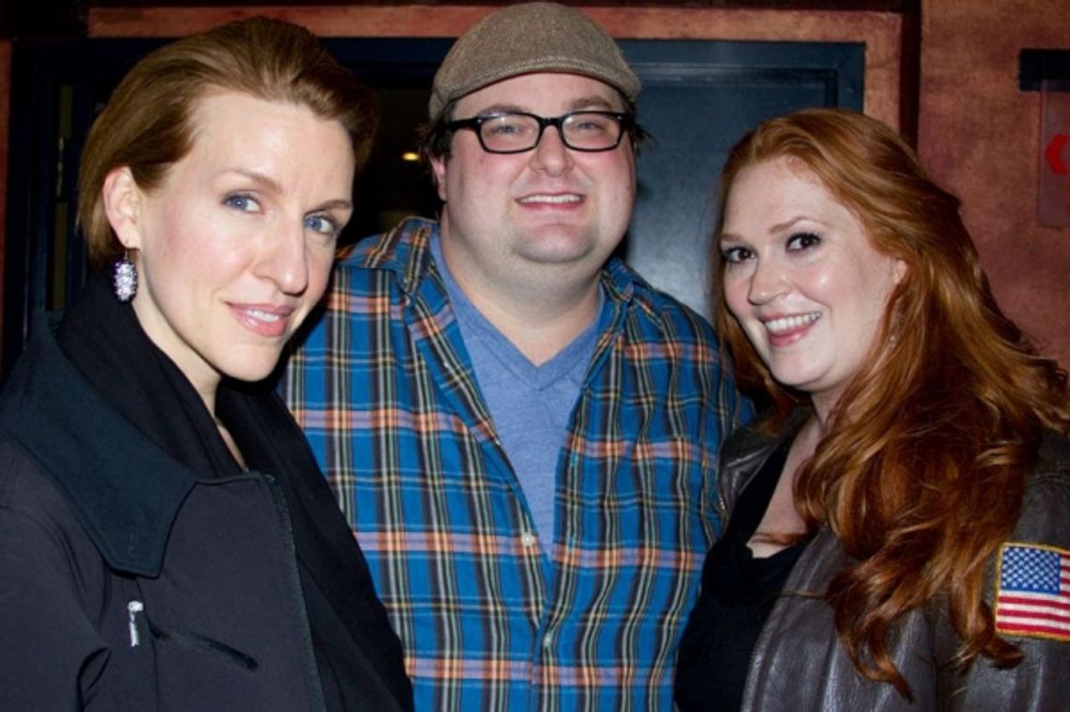 Susan Blackwell, Ryan O'Connor, Katie Thompson at 