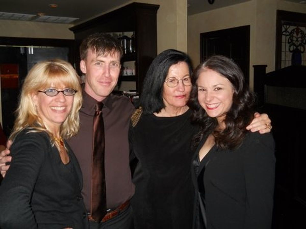  Director, Margarett Perry, Producer. Adam Fitzgerald, playwright, Israela Margalit and actress Lori Prince  at 