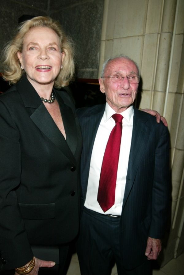 Lauren Bacall and Arthur Laurents Photo