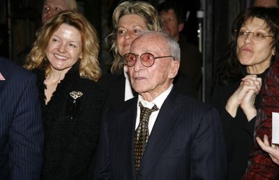 Alison Fraser & Arthur Laurents (Director) & Lenora Nemetz attending the Broadway Ope Photo