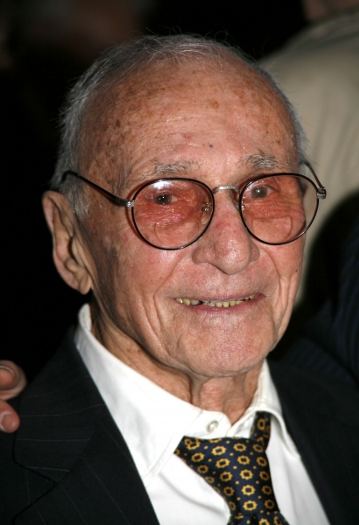 Arthur Laurents (Director) attending the Broadway Opening Night Gypsy Robe Ceremony for GYPSY at the St. James Theatre in New York City. at 