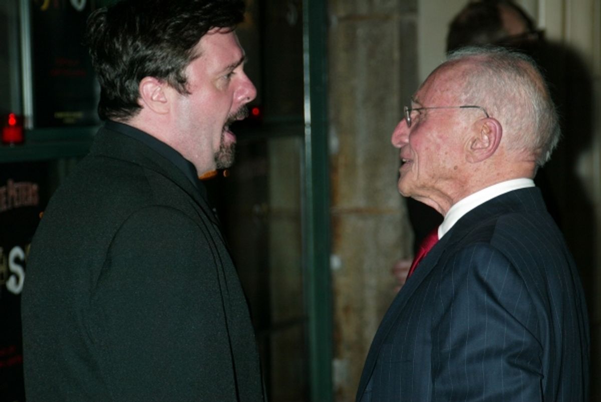 Nathan Lane and Arthur Laurents  at 