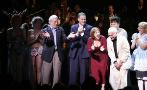 Arthur Laurents & Stephen Sondheim with Patti Lupone, Laura Benanti, Boyd Gaines  & t Photo