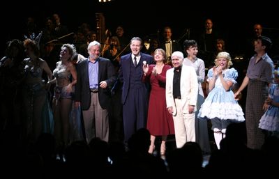 Arthur Laurents & Stephen Sondheim with Patti Lupone, Laura Benanti, Boyd Gaines  & t Photo