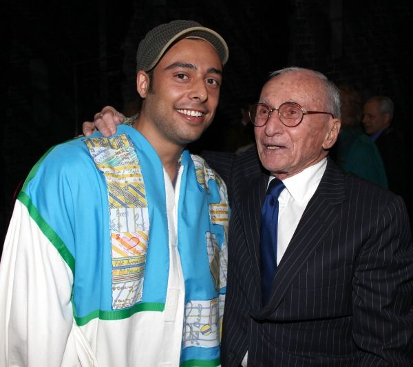 Manuel Herrera (Gypsy Robe Winner - WEST SIDE STORY) Arthur Laurents attending the Op Photo