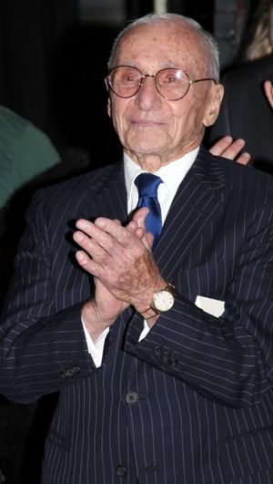 Arthur Laurents attending the Opening Night Performance Gypsy Robe Ceremony for WEST  Photo