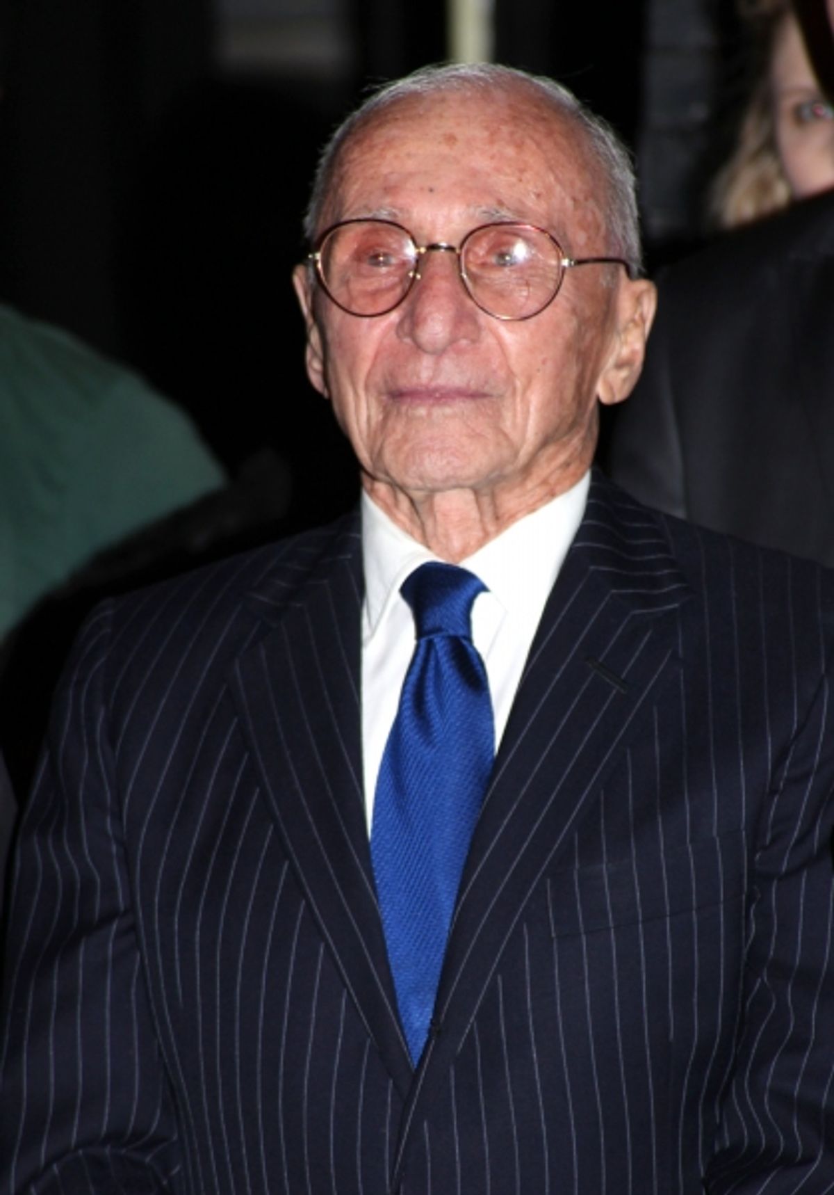 Arthur Laurents attending the Opening Night Performance Gypsy Robe Ceremony for WEST SIDE STORY at the Palace Theatre in New York City. at 