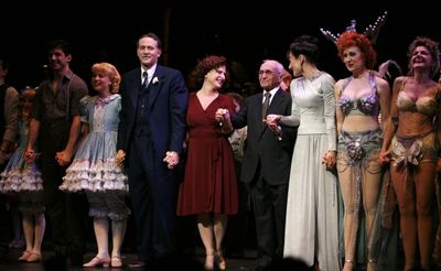 Katie Micha, Tony Yazbeck, Leigh Ann Larkin, Boyd Gaines, Patti LuPone, Arthur Lauren Photo