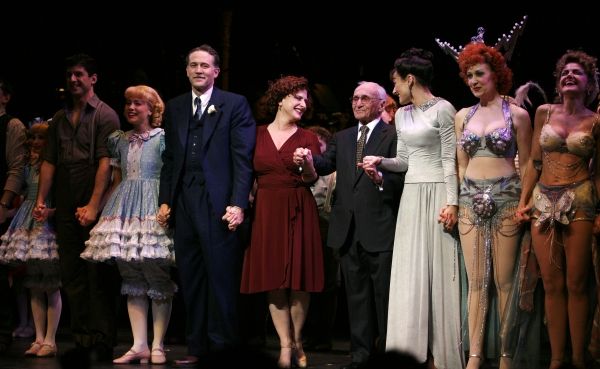 Katie Micha, Tony Yazbeck, Leigh Ann Larkin, Boyd Gaines, Patti LuPone, Arthur Lauren Photo