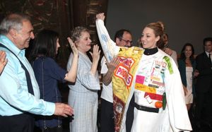 Hal Robinson, Joyce Van Patten, Shannon Lewis, Lewis j. Stadlen, Paul Anthony Stewart & Ensemble attending the Broadway Opening Night Gypsy Robe Ceremony celebrating Recipient Shannon Lewis for 'The People In The Picture' in New York City. @ BroadwayWorld Hal Robinson, Joyce Van Patten, Shannon Lewis, Lewis j. Stadlen, Paul Anthony Stewart Photo