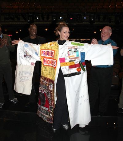 Shannon Lewis attending the Broadway Opening Night Gypsy Robe Ceremony celebrating Re Photo