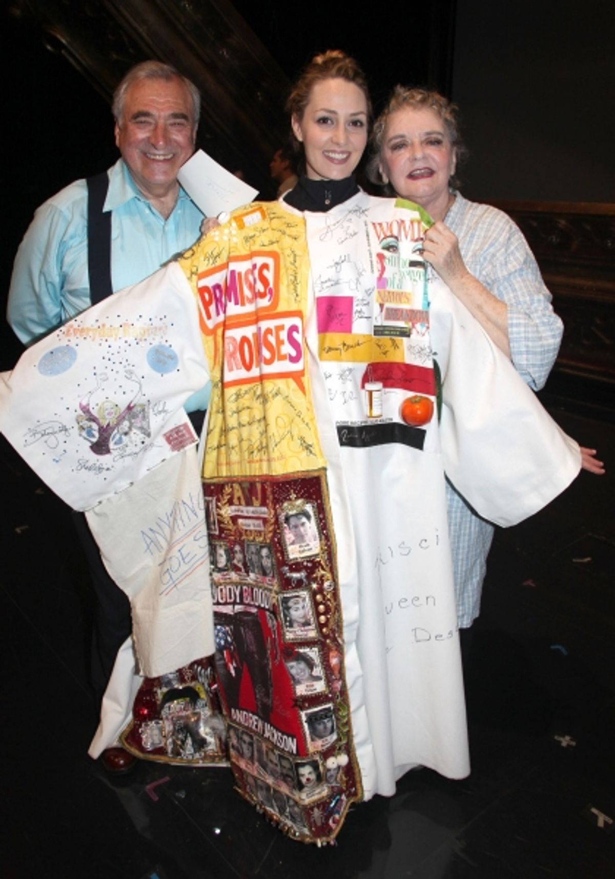 Hal Robinson & Shannon Lewis & Joyce Van Patten attending the Broadway Opening Night Gypsy Robe Ceremony celebrating Recipient Shannon Lewis for 'The People In The Picture' in New York City. at 