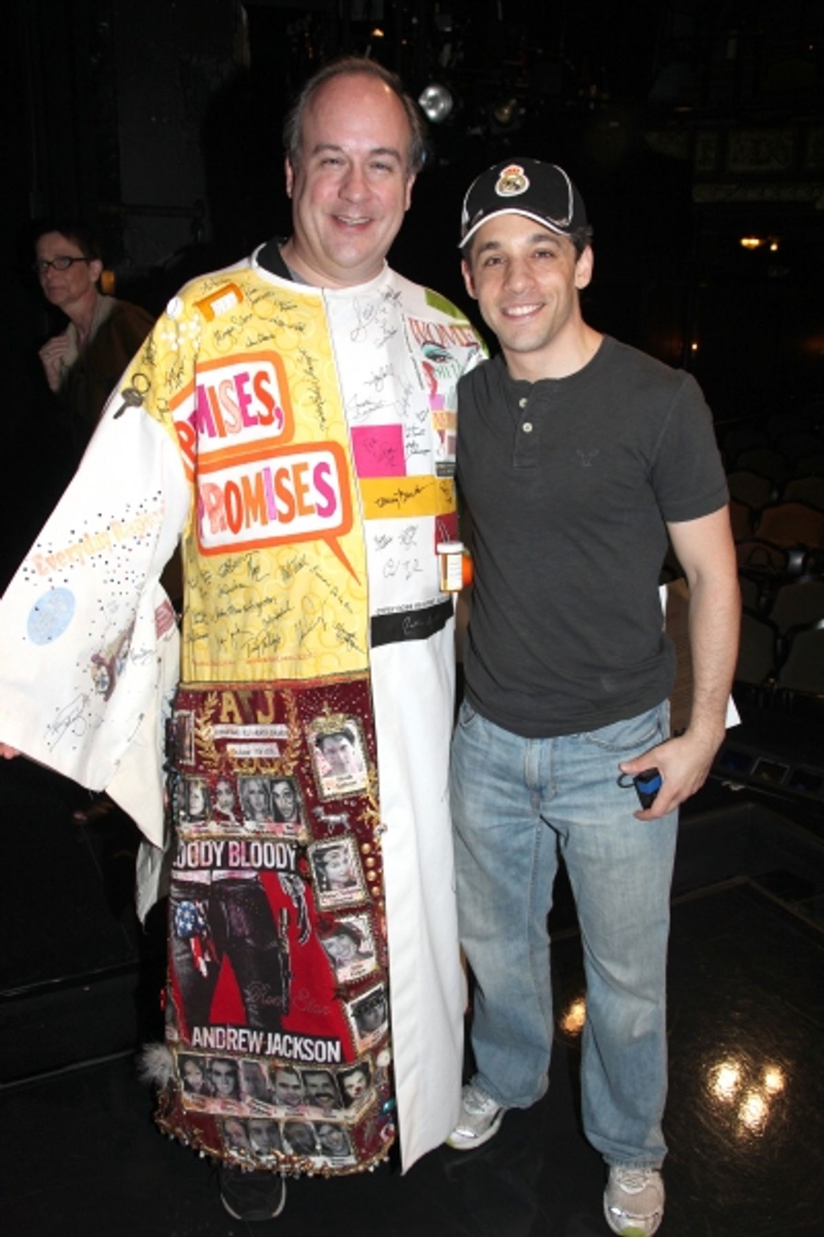 Kevin Ligon (Gypsy Recipient- 'Sister Act') & Jeffrey Schecter attending the Broadway Opening Night Gypsy Robe Ceremony celebrating Recipient Shannon Lewis for 'The People In The Picture' in New York City. at 
