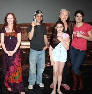 Megan Reinking, Jeffrey Schecter, Rachel Resheff, Donna Murphy & Nicole Parker attending the Broadway Opening Night Gypsy Robe Ceremony celebrating Recipient Shannon Lewis for 'The People In The Picture' in New York City. @ BroadwayWorld Megan Reinking, Jeffrey Schecter, Rachel Resheff, Donna Murphy & Nicole Parker attend Photo
