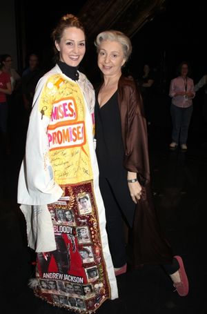 Shannon Lewis & Donna Murphy attending the Broadway Opening Night Gypsy Robe Ceremony celebrating Recipient Shannon Lewis for 'The People In The Picture' in New York City. @ BroadwayWorld Shannon Lewis & Donna Murphy attending the Broadway Opening Night Gypsy Robe Ceremony Photo