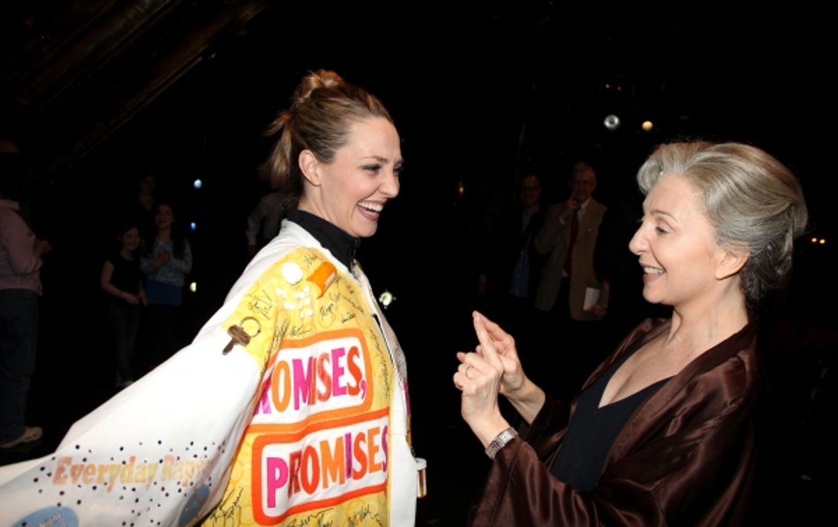 Shannon Lewis & Donna Murphy attending the Broadway Opening Night Gypsy Robe Ceremony celebrating Recipient Shannon Lewis for 'The People In The Picture' in New York City. at 