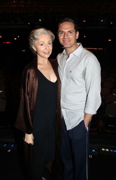 Donna Murphy & Paul Anthony Stewart attending the Broadway Opening Night Gypsy Robe C Photo
