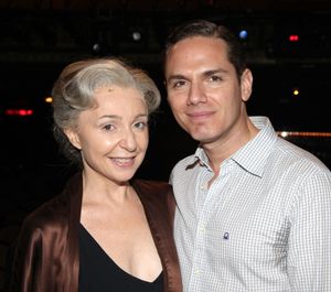 Donna Murphy & Paul Anthony Stewart attending the Broadway Opening Night Gypsy Robe Ceremony celebrating Recipient Shannon Lewis for 'The People In The Picture' in New York City. @ BroadwayWorld Donna Murphy & Paul Anthony Stewart attending the Broadway Opening Night Gypsy Robe C Photo