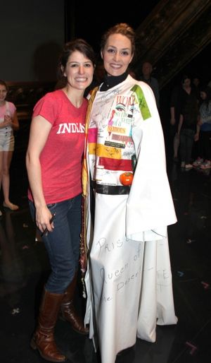 Nicole Parker & Shannon Lewis attending the Broadway Opening Night Gypsy Robe Ceremony celebrating Recipient Shannon Lewis for 'The People In The Picture' in New York City. @ BroadwayWorld Nicole Parker & Shannon Lewis attending the Broadway Opening Night Gypsy Robe Ceremon Photo