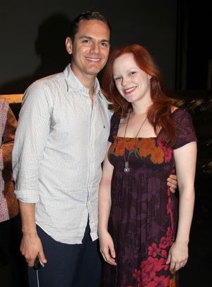 Paul Anthony Stewart & Megan Reinking attending the Broadway Opening Night Gypsy Robe Ceremony celebrating Recipient Shannon Lewis for 'The People In The Picture' in New York City. @ BroadwayWorld Paul Anthony Stewart & Megan Reinking attending the Broadway Opening Night Gypsy Robe Photo