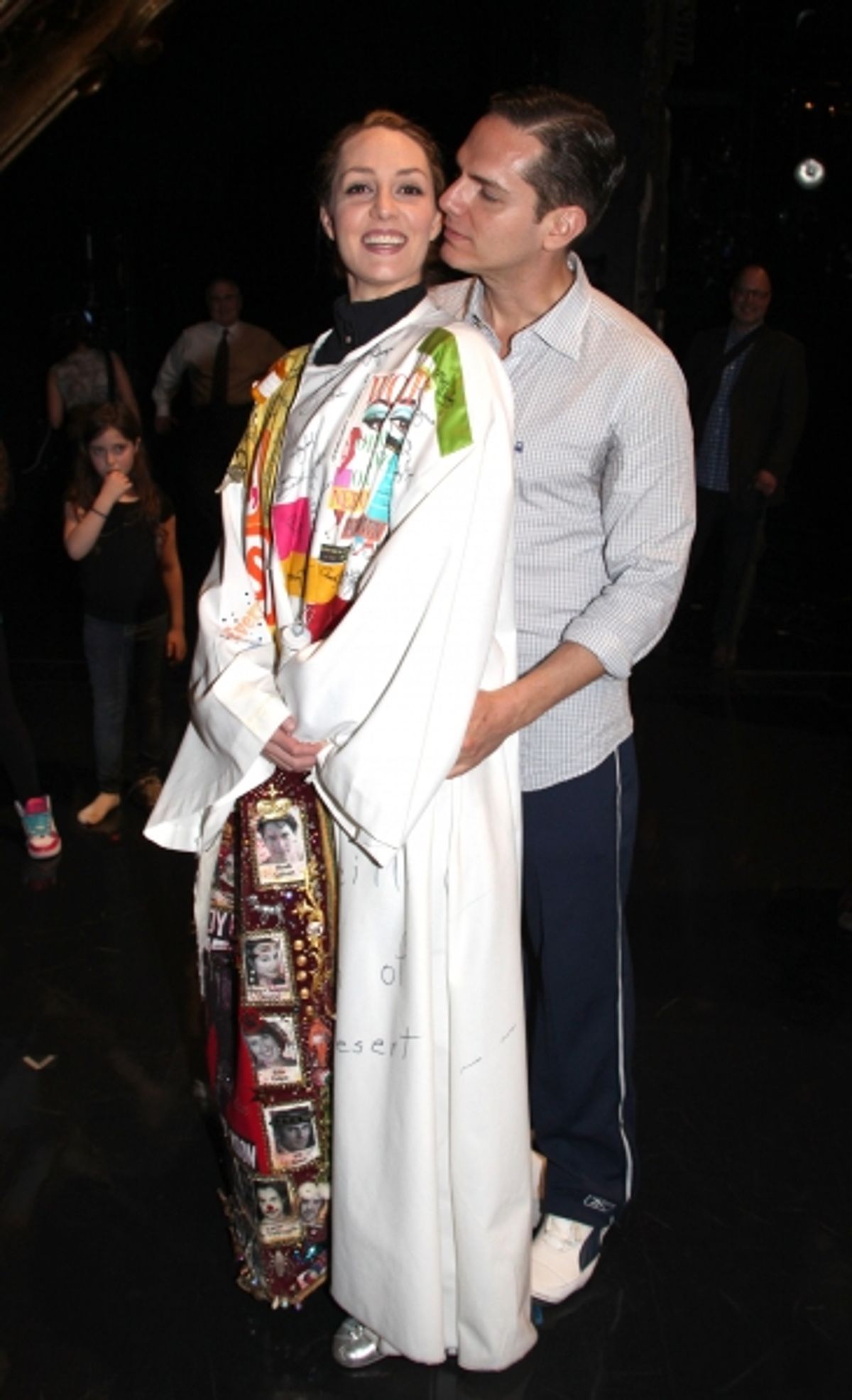 Shannon Lewis & Paul Anthony Stewart attending the Broadway Opening Night Gypsy Robe Ceremony celebrating Recipient Shannon Lewis for 'The People In The Picture' in New York City. at 