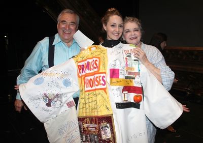 Hal Robinson & Shannon Lewis & Joyce Van Patten attending the Broadway Opening Night  Photo