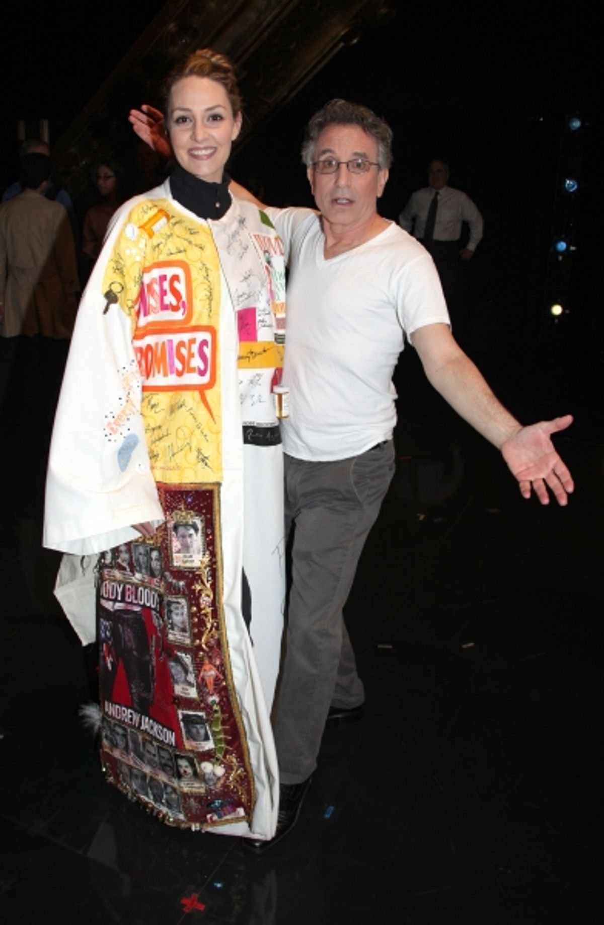 Shannon Lewis & Chip Zien attending the Broadway Opening Night Gypsy Robe Ceremony celebrating Recipient Shannon Lewis for 'The People In The Picture' in New York City. at 