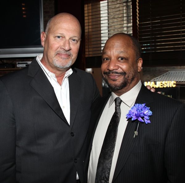 Stephen Eich & Sheldon Epps attending the Pasadena Playhouse Pre-Broadway Opening Nig Photo