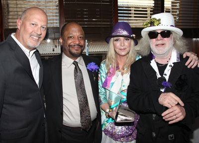 Stephen Eich, Sheldon Epps, Birgitte Mutrux & Floyd Mutrux attending the Pasadena Pla Photo