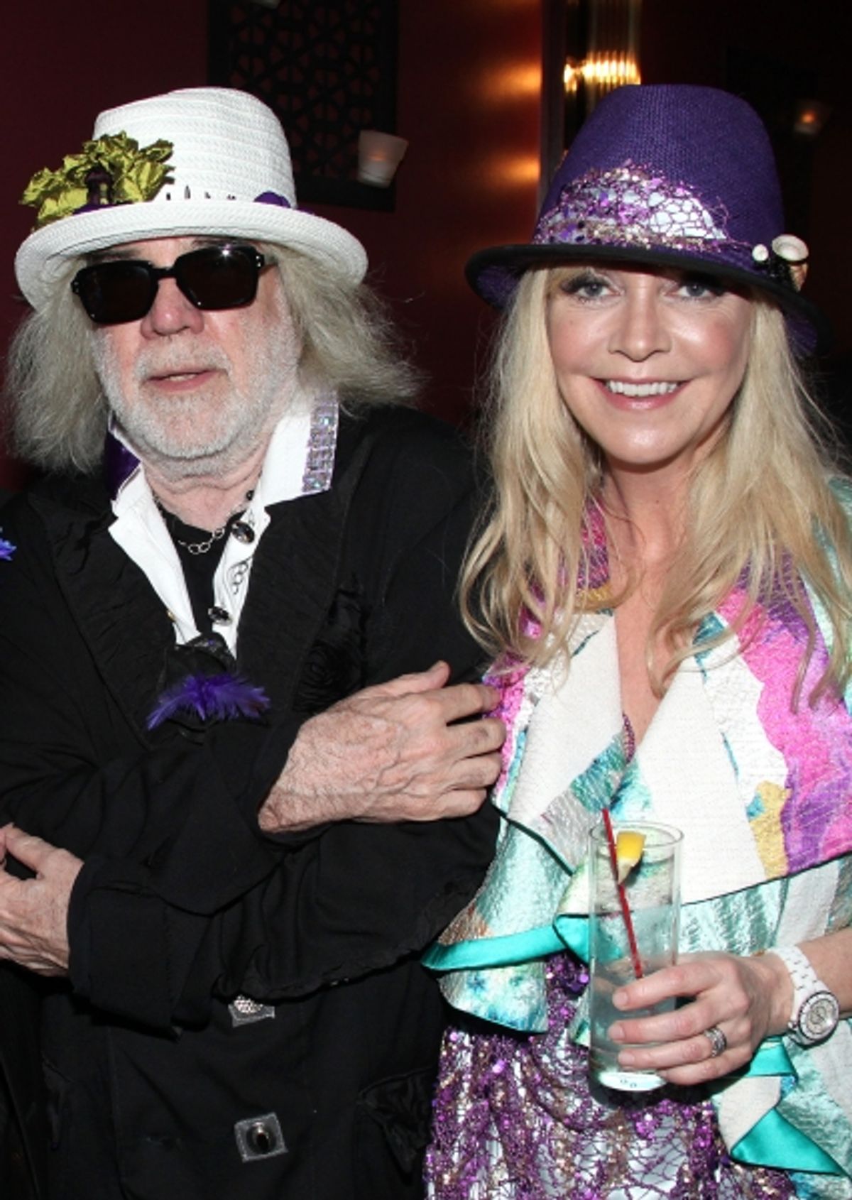 'Baby It's You!' Co-Bookwriter ans Co-Director Floyd Mutrux and Choreographer Birgitte Mutrux attending the Pasadena Playhouse Pre-Broadway Opening Night Reception for 'Baby It's You!' at Angus Restaurant in New York City. at 