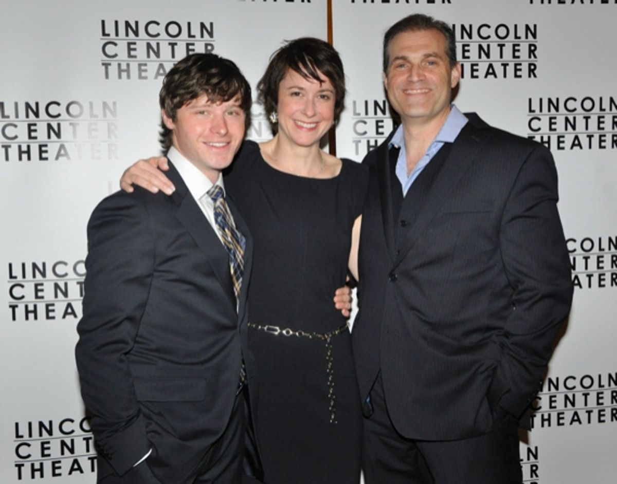 Bobby Steggert, Kate Fry and Marc Kudisch at 