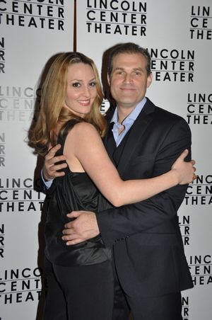 Shannon Lewis and Marc Kudisch Photo