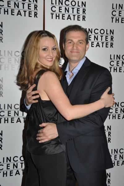 Shannon Lewis and Marc Kudisch Photo