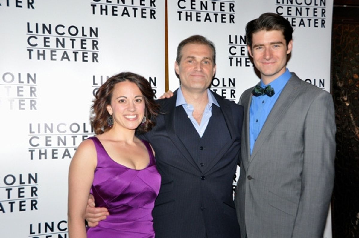 Liz Baltes, Marc Kudisch and Drew Gehling at 