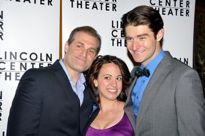 Marc Kudisch, Liz Baltes and Drew Gehling Photo