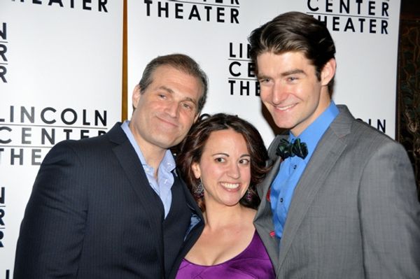 Marc Kudisch, Liz Baltes and Drew Gehling Photo