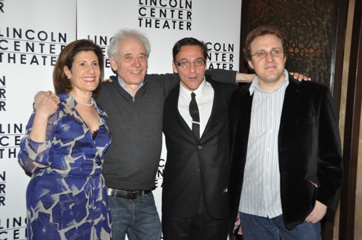 Jan Levy Traner, Austin Pendleton, Michael Halberstam and Joshua Schmidt at 