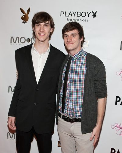 Marston and Cooper Hefner Photo