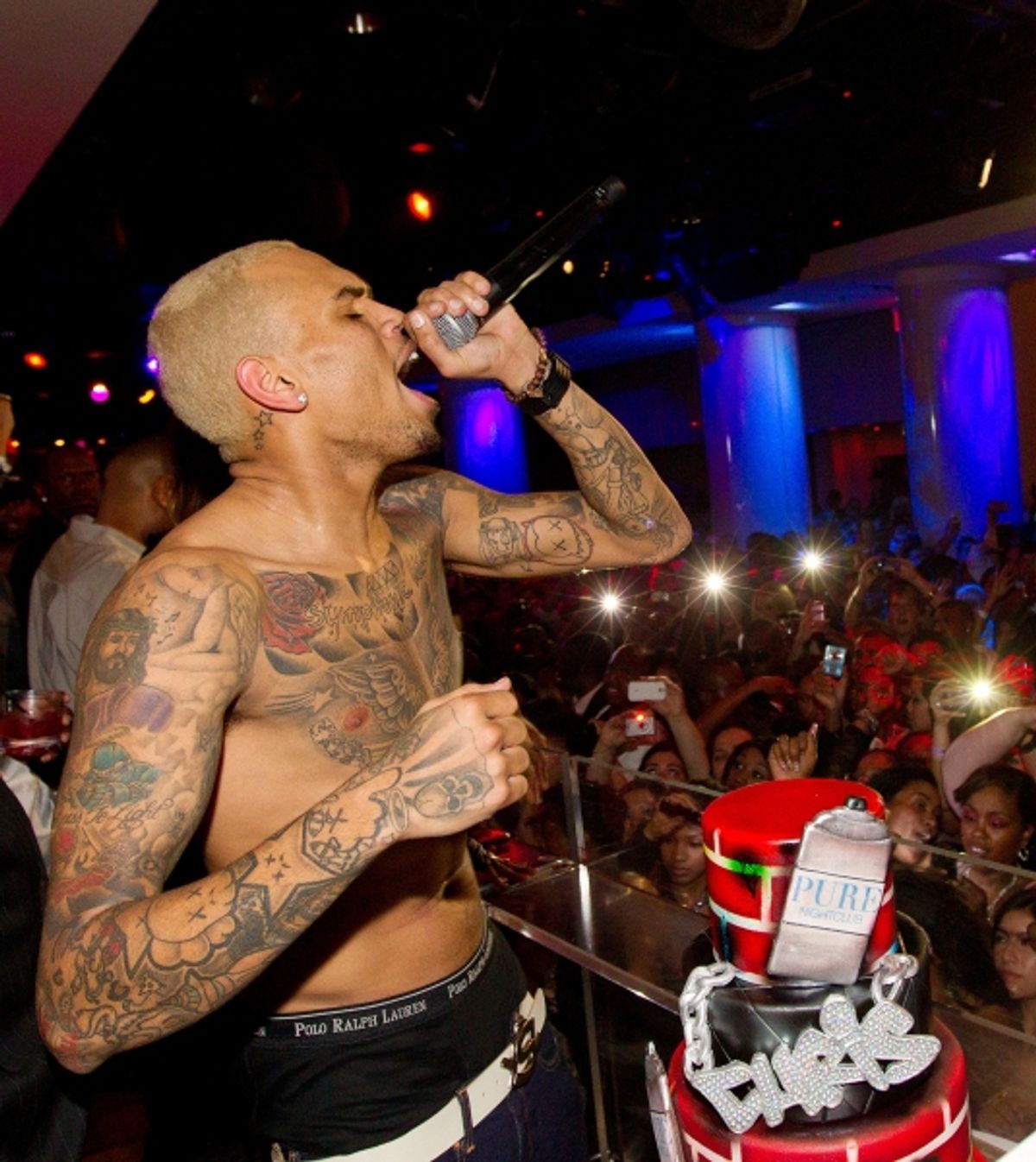 Chris Brown at 