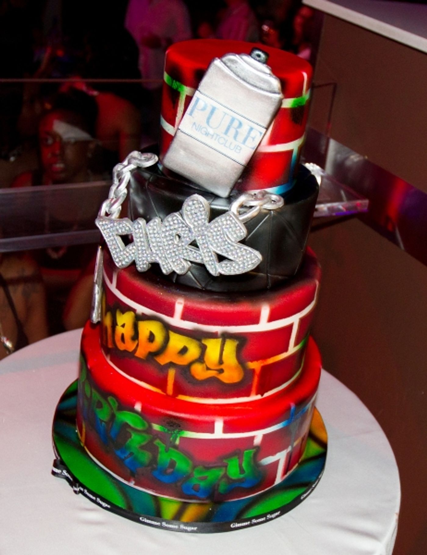 Photo Coverage: Chris Brown Celebrates 22nd Birthday at PURE Nightclub in Las Vegas  Image